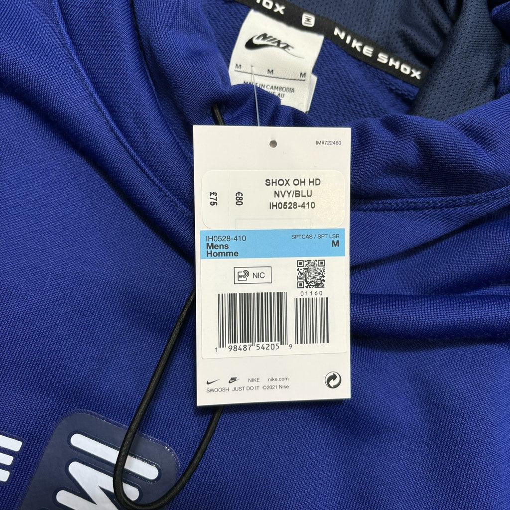 Blue Nike Shox Hoodie (M)
