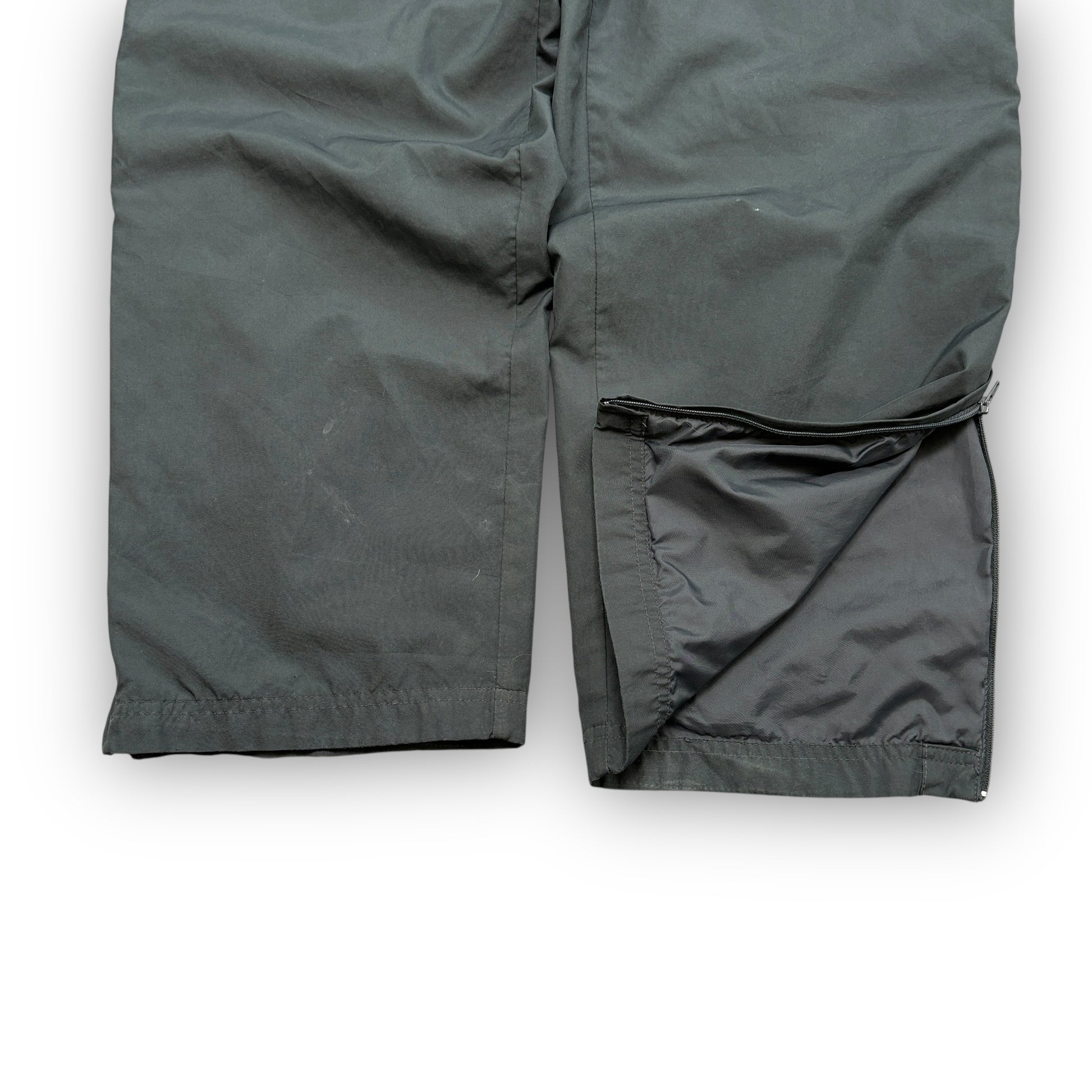 00s Dark Grey Nike Track Pants (M)