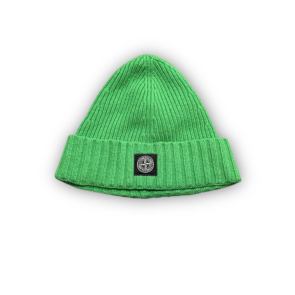 Green Stone Island Beanie