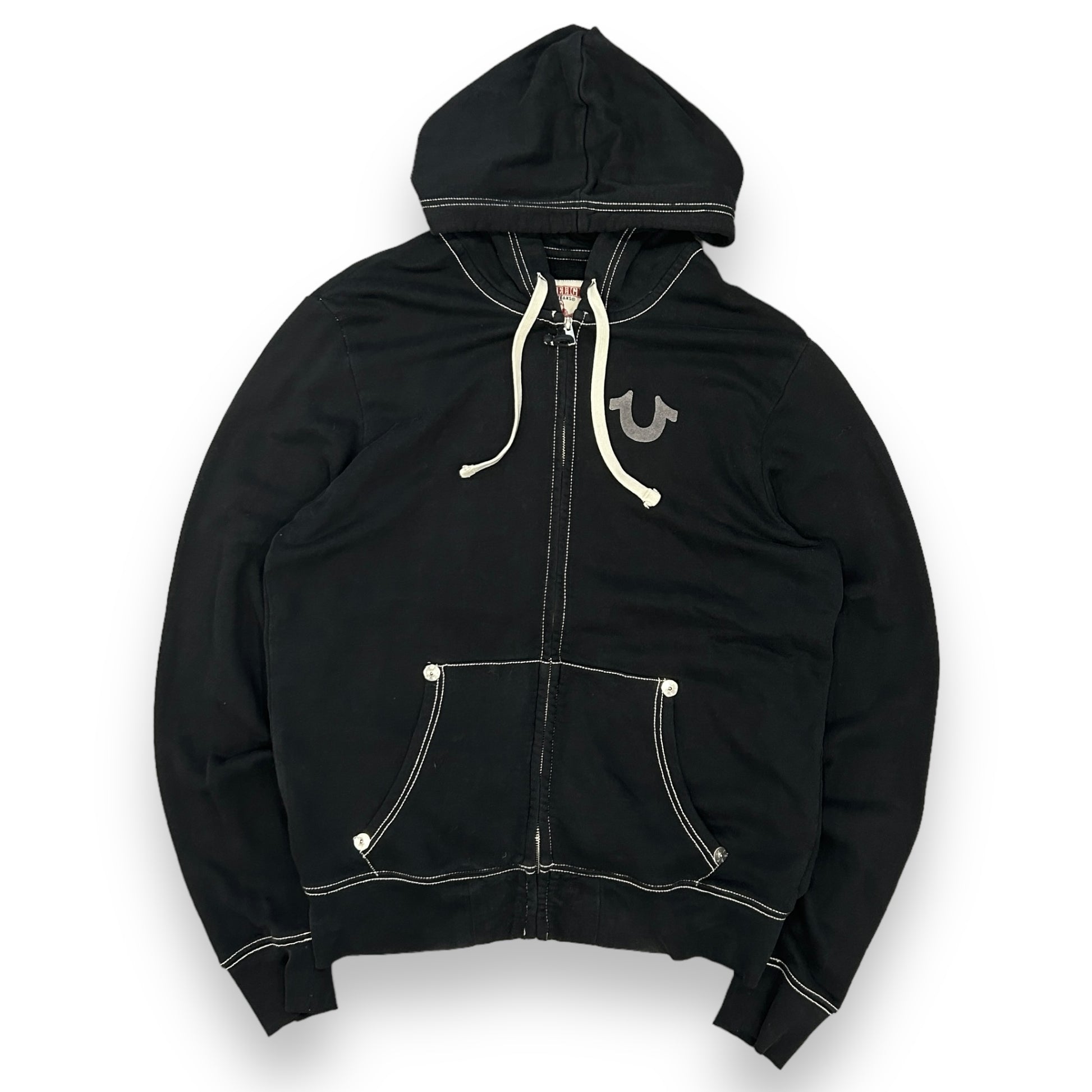 True Religion Contrast Stitch Hoodie (L)