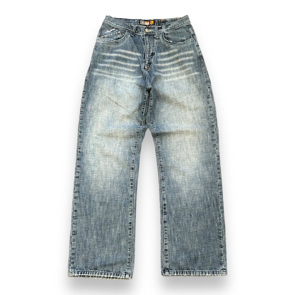 00's Akedmiks Embroidered Baggy Jeans (32)