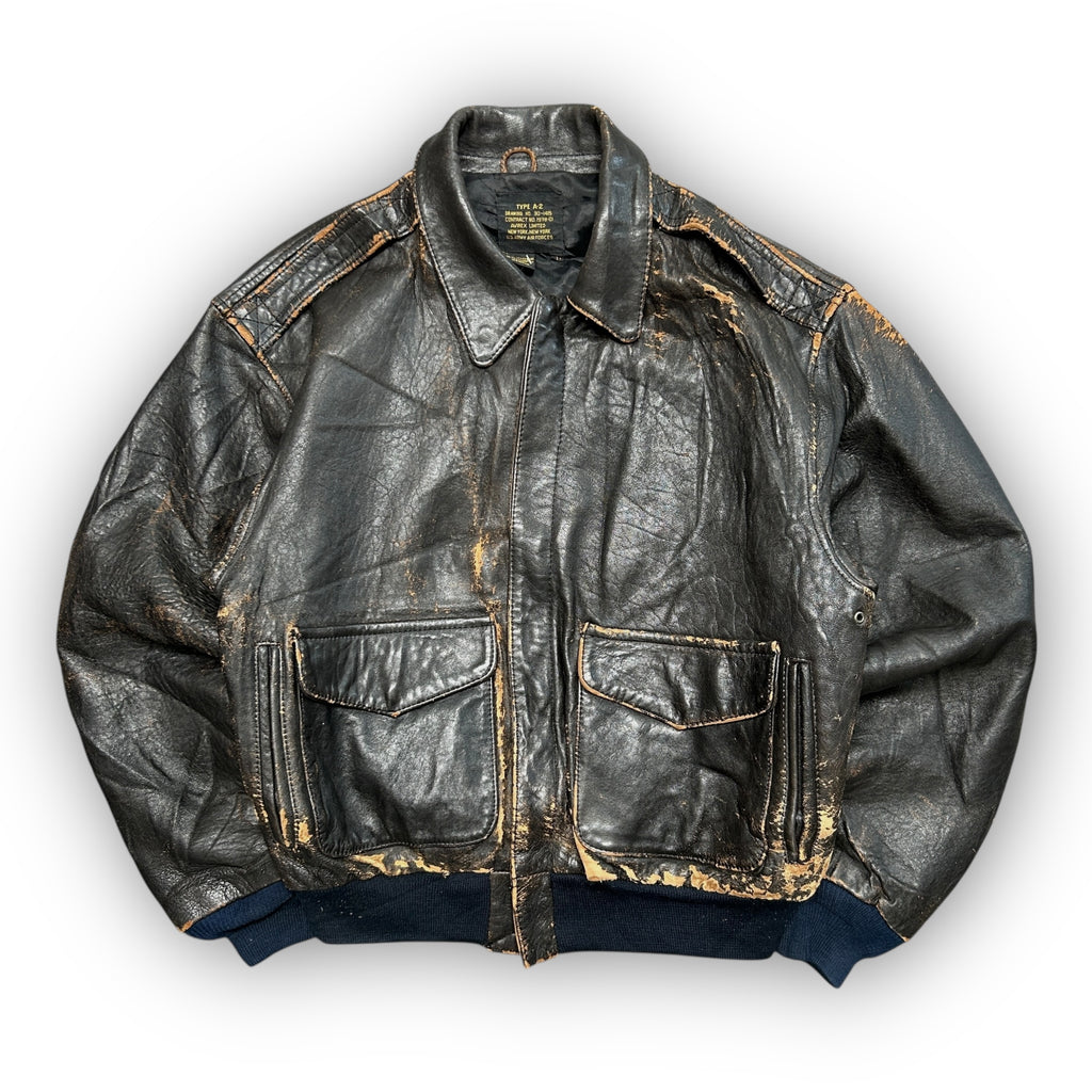 1988 Avirex Leather Jacket (L)