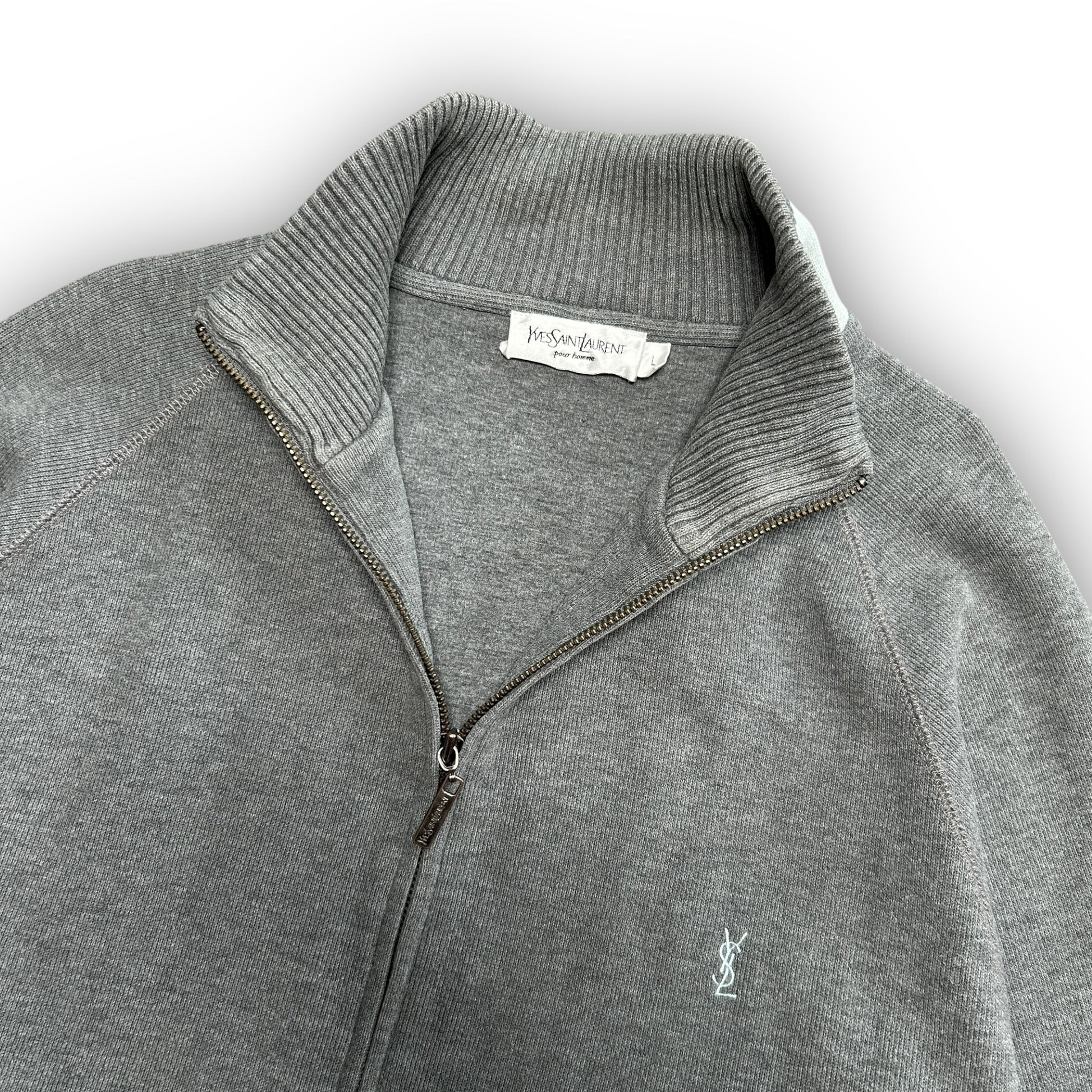 00s YSL Knit Jacket (L)