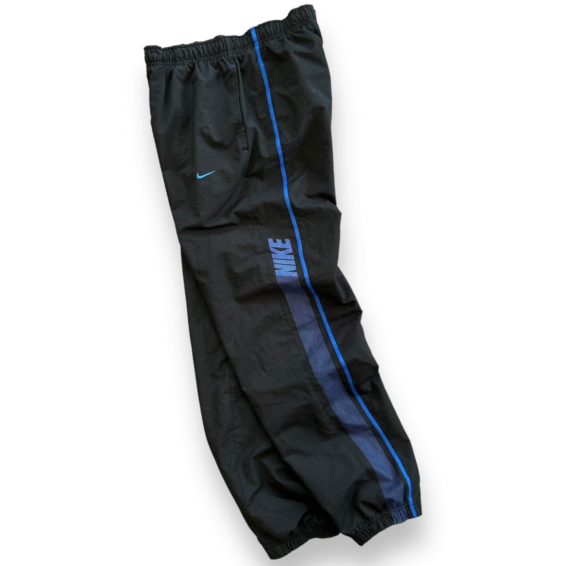 00s Black Nike Baggy Joggers (M)
