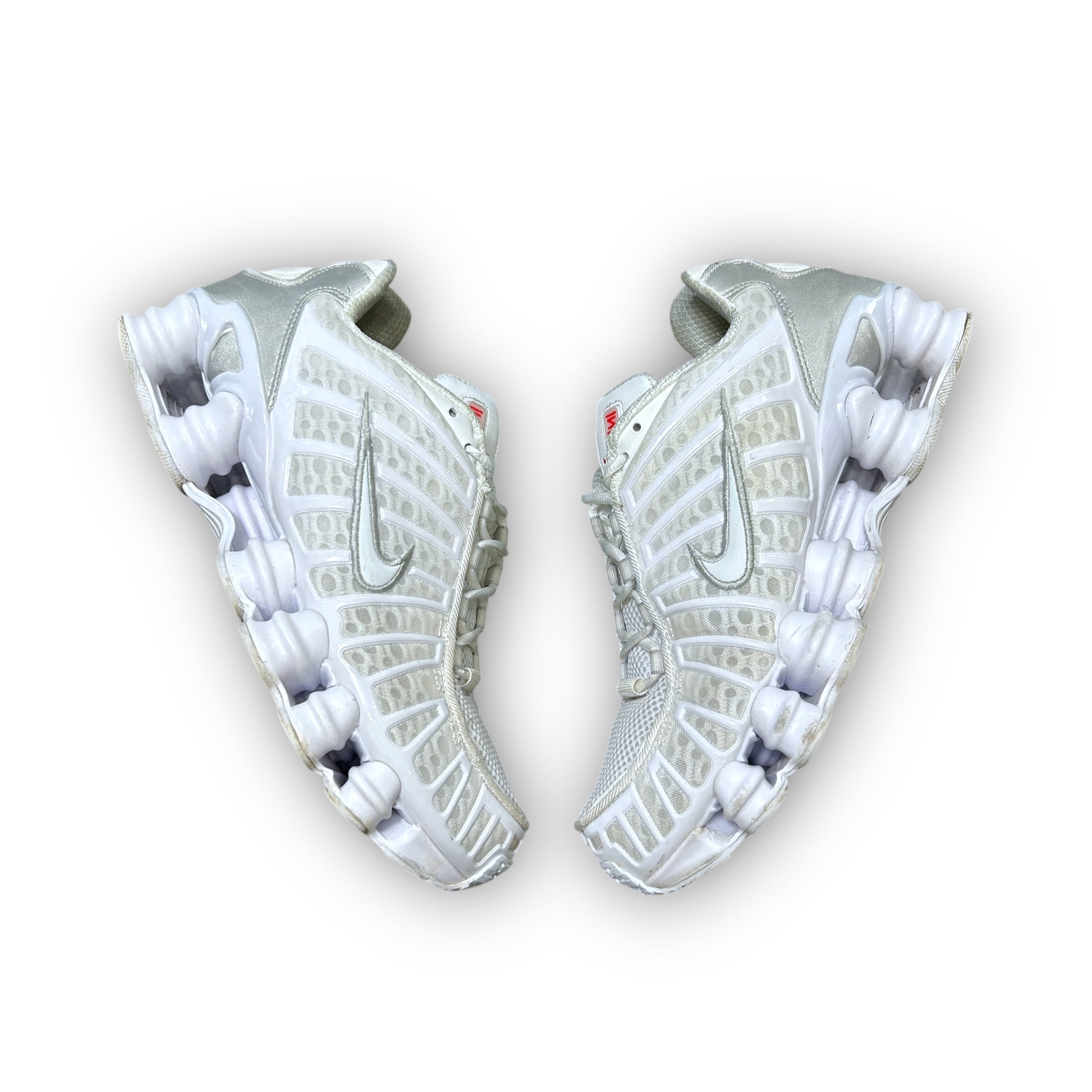 White Nike Shox TL (9UK)