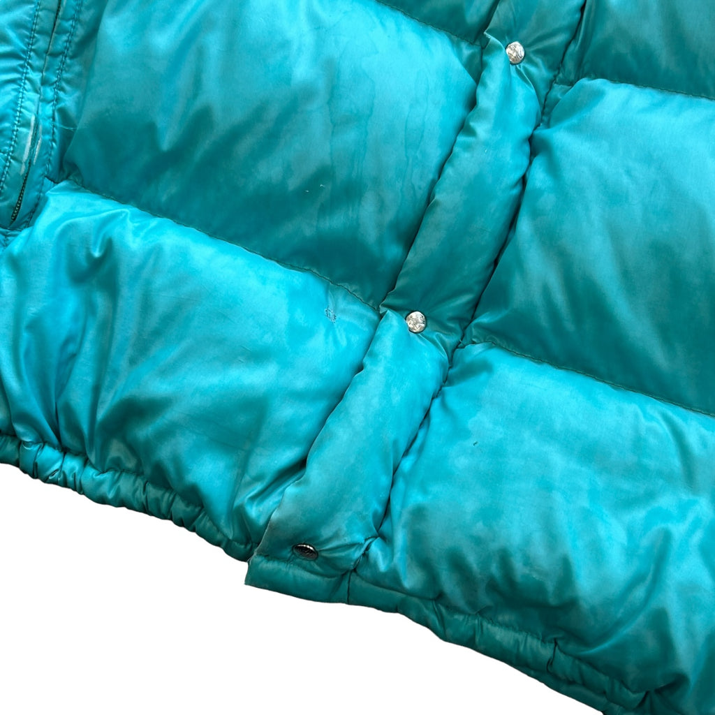 80s Moncler Blue Puffer Coat (XL)