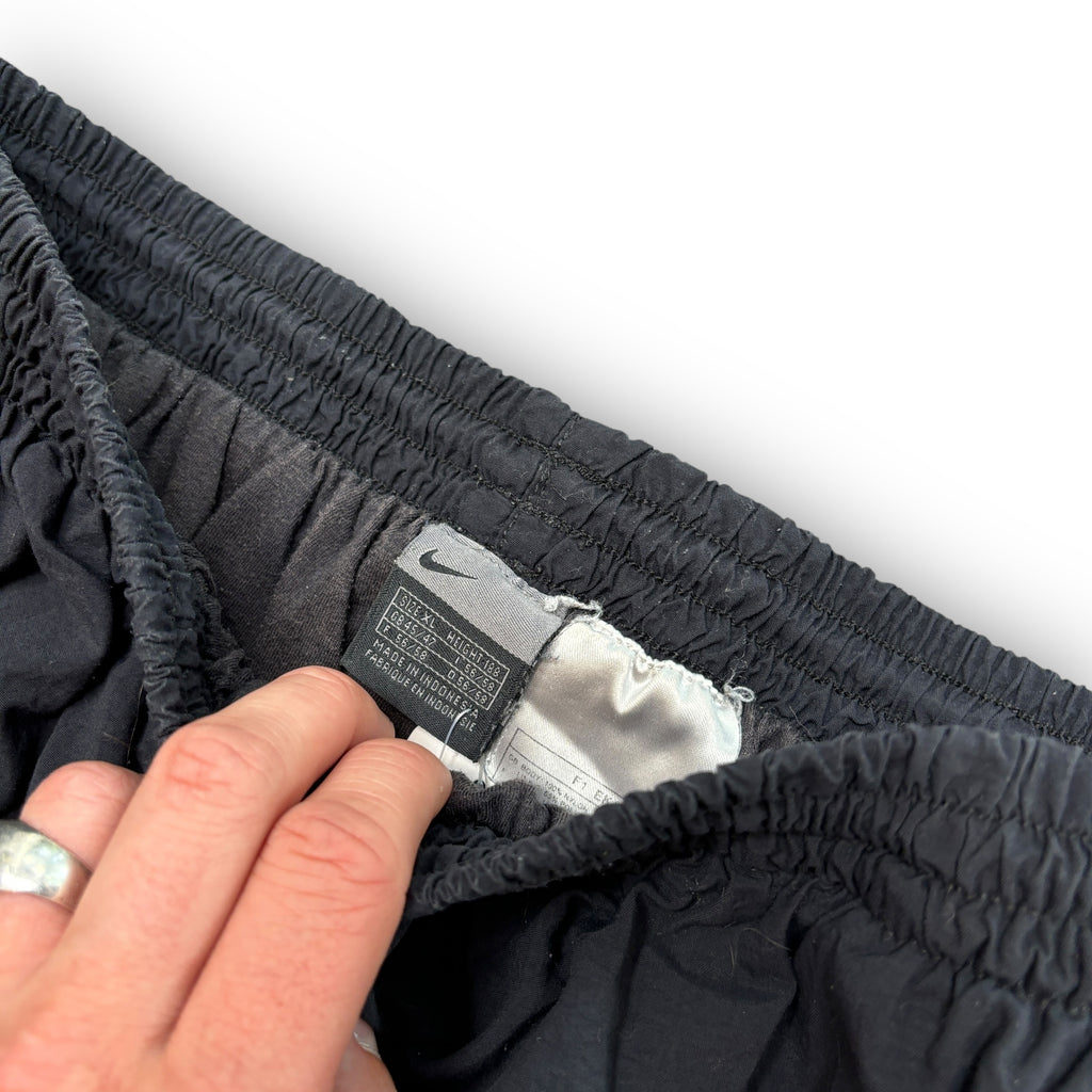 00s Black Nike Track Pants (XL)