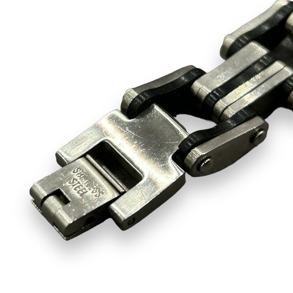 Stainless Steel Chunky Bracelet (8.5")