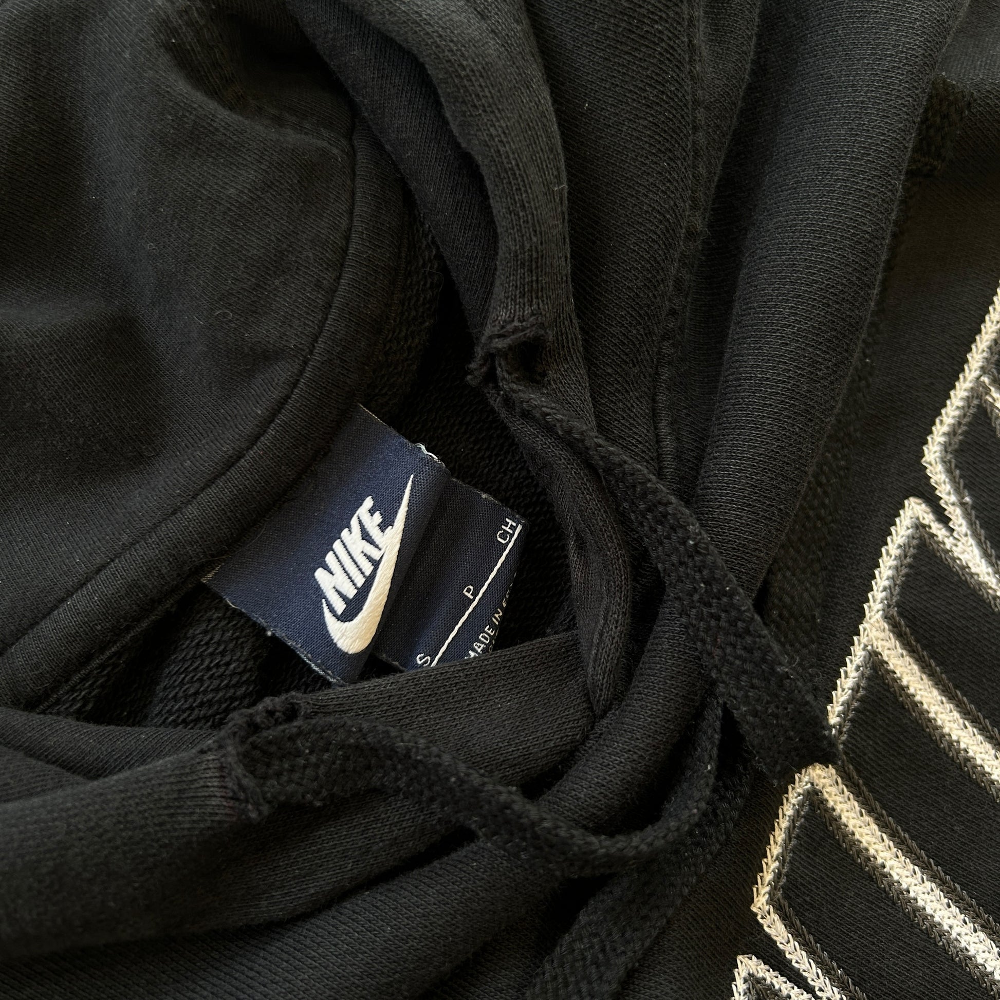 00s Nike Club Embroidered Hoodie (S)