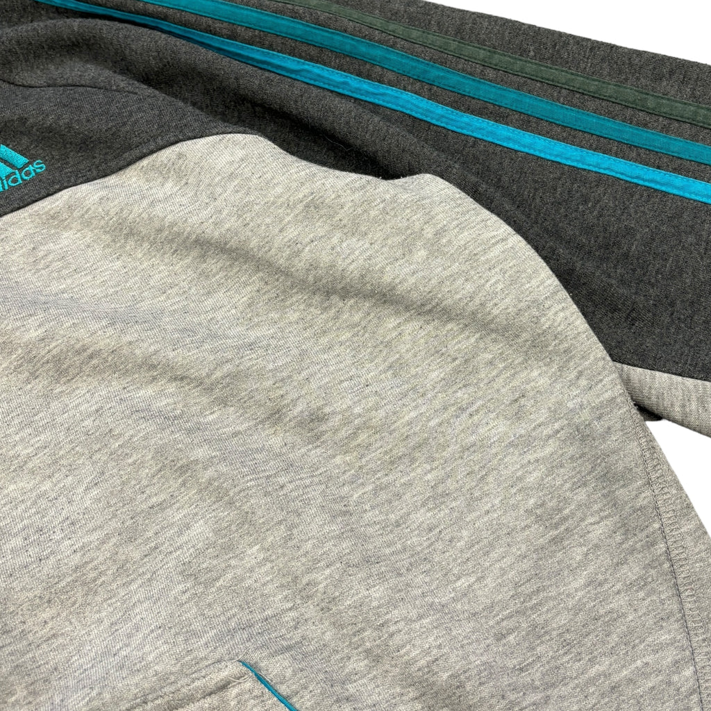 Adidas Multicolour Three Stripe Hoodie (L)