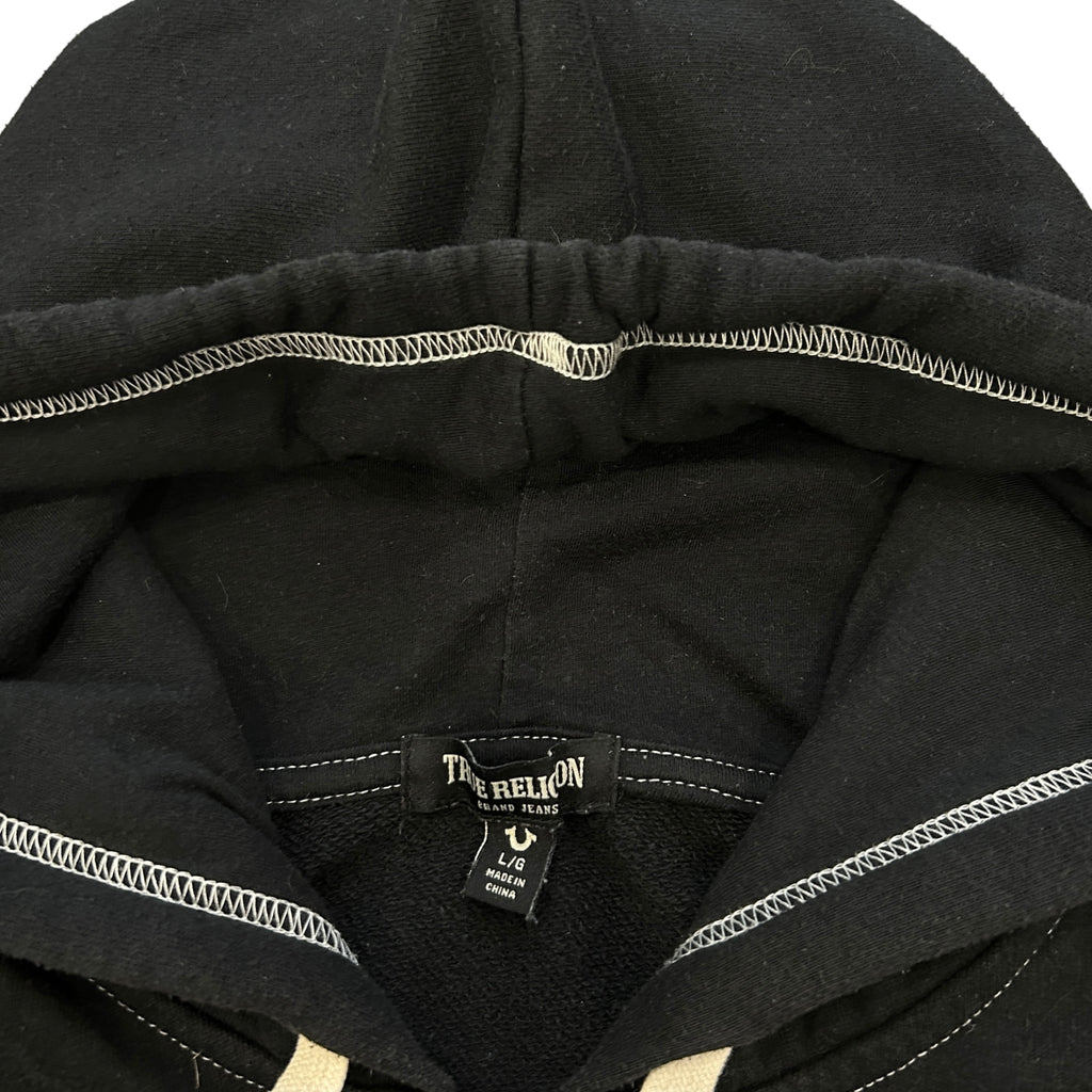 True Religion Contrast Stitch Hoodie (L)