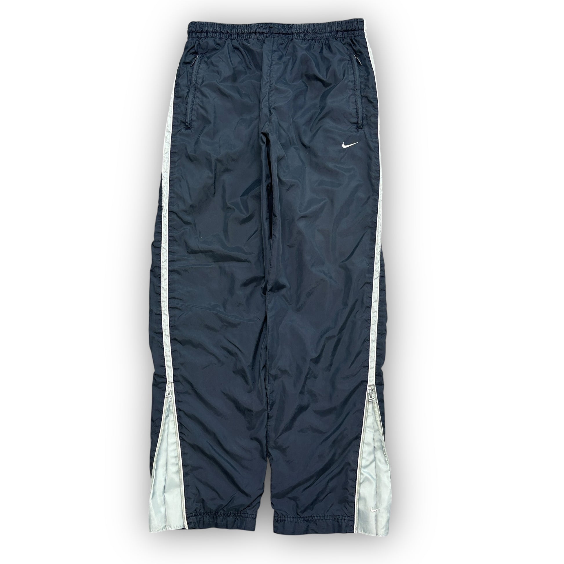 00s Navy Nike Track Pants (M)