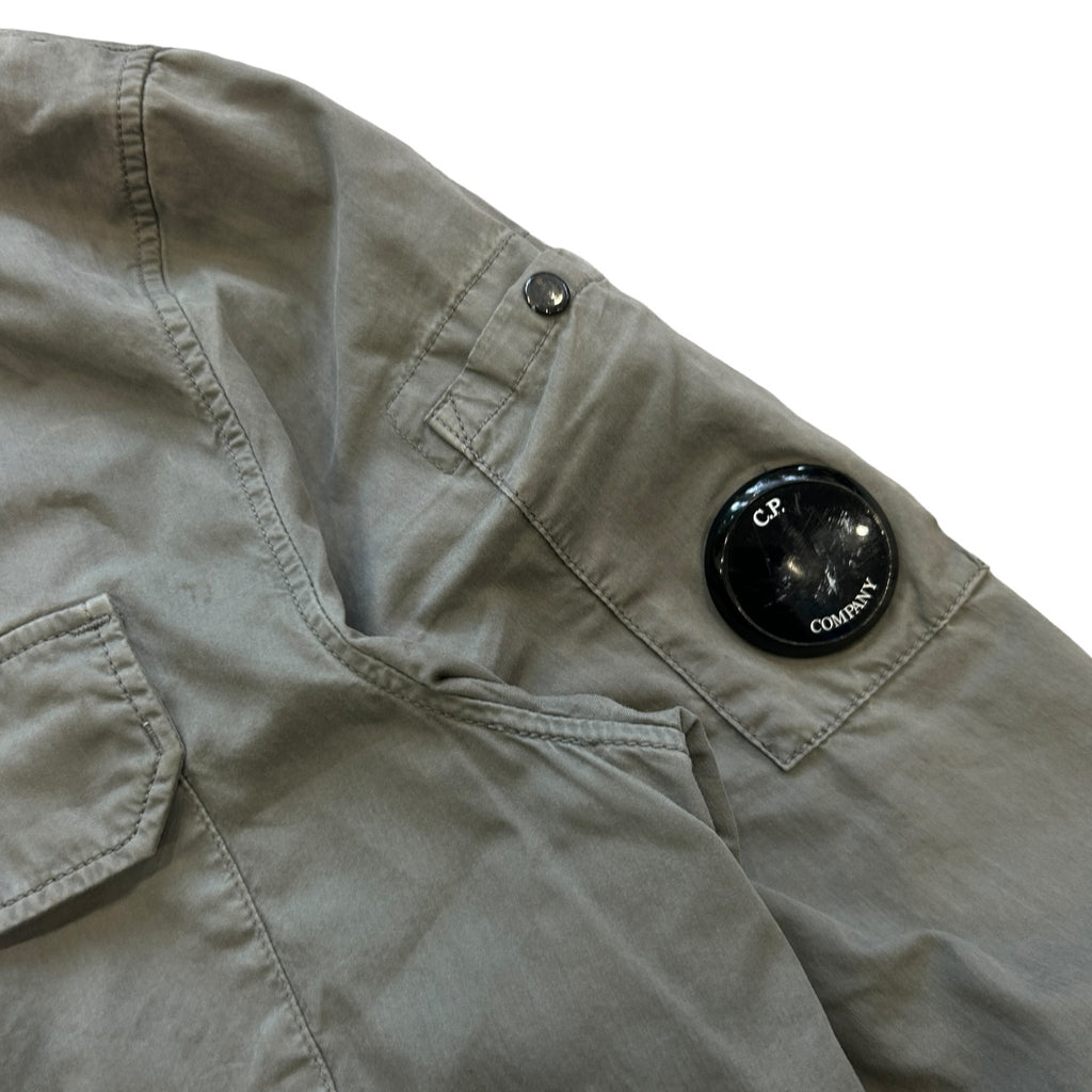 CP Company khaki Arm Lens Overshirt (M)