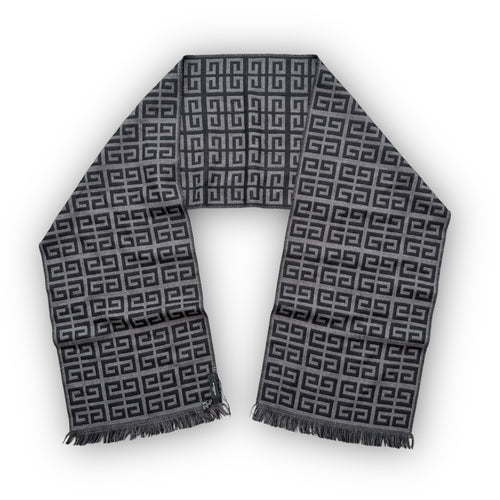 Grey Monogram Givenchy Scarf