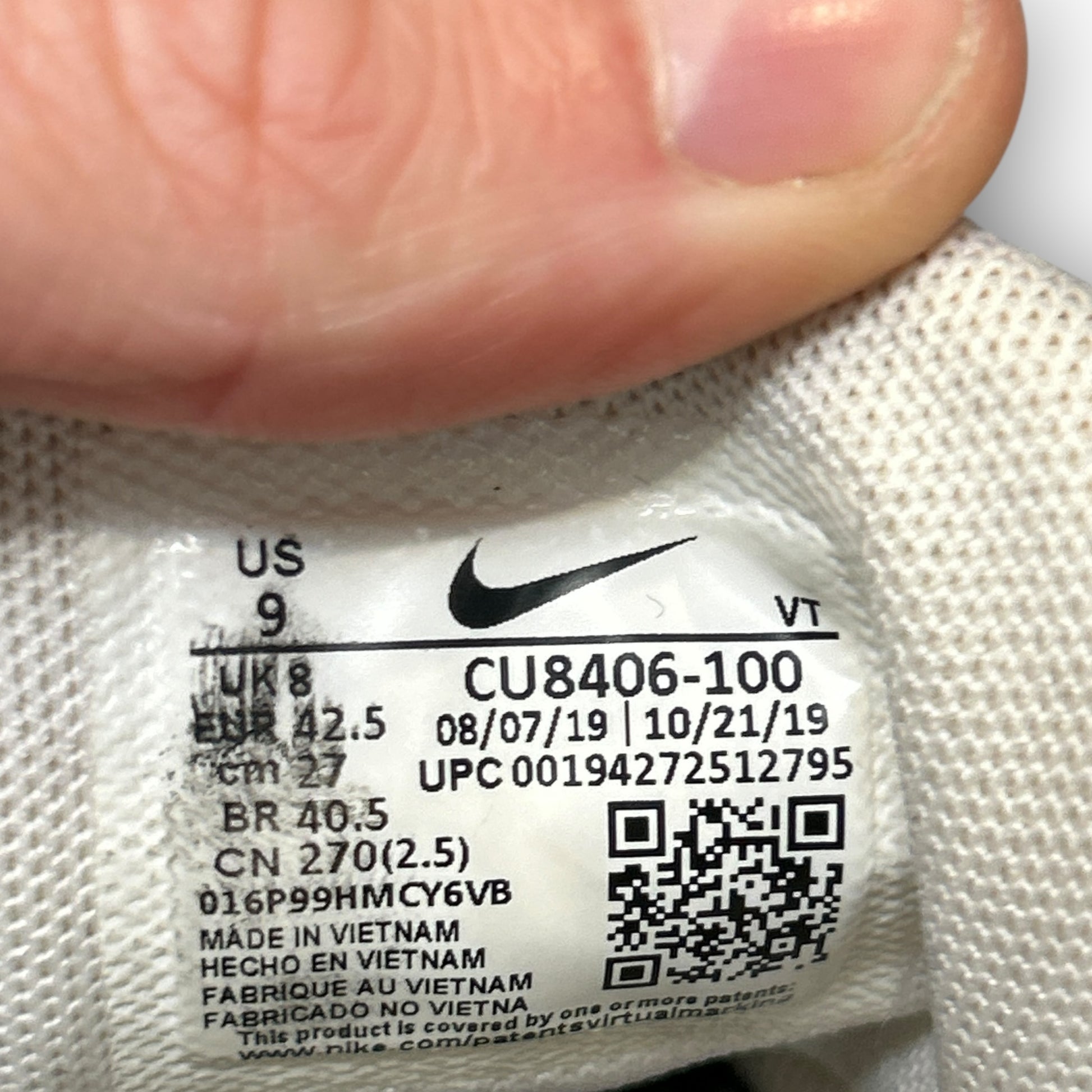 Nike x CDG Air Max 95 (8UK)