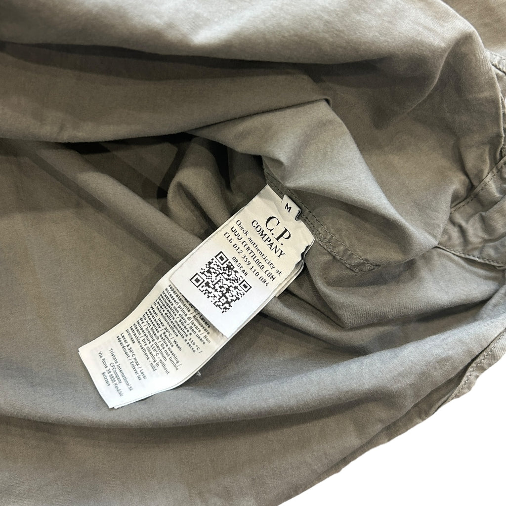 CP Company khaki Arm Lens Overshirt (M)