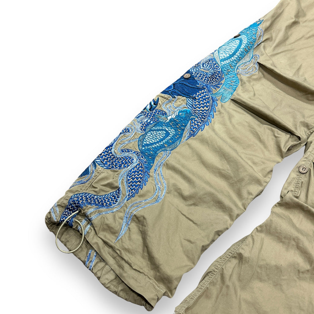 Maharishi Baggy Embroidered Snopants (L)