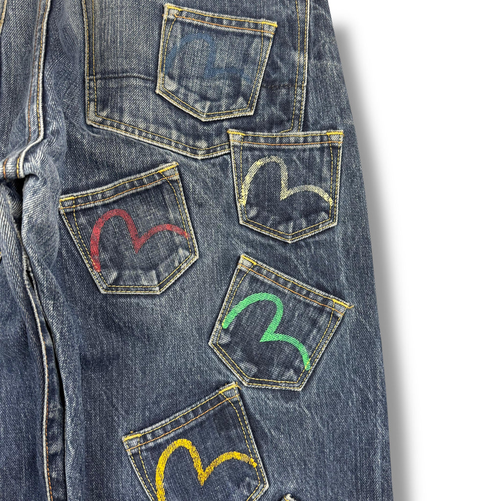 00s Evisu Multipocket Jeans (34")