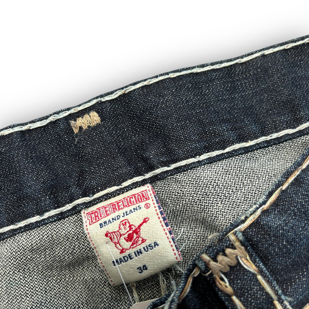 True Religion Contrast Stitch Jeans (32")