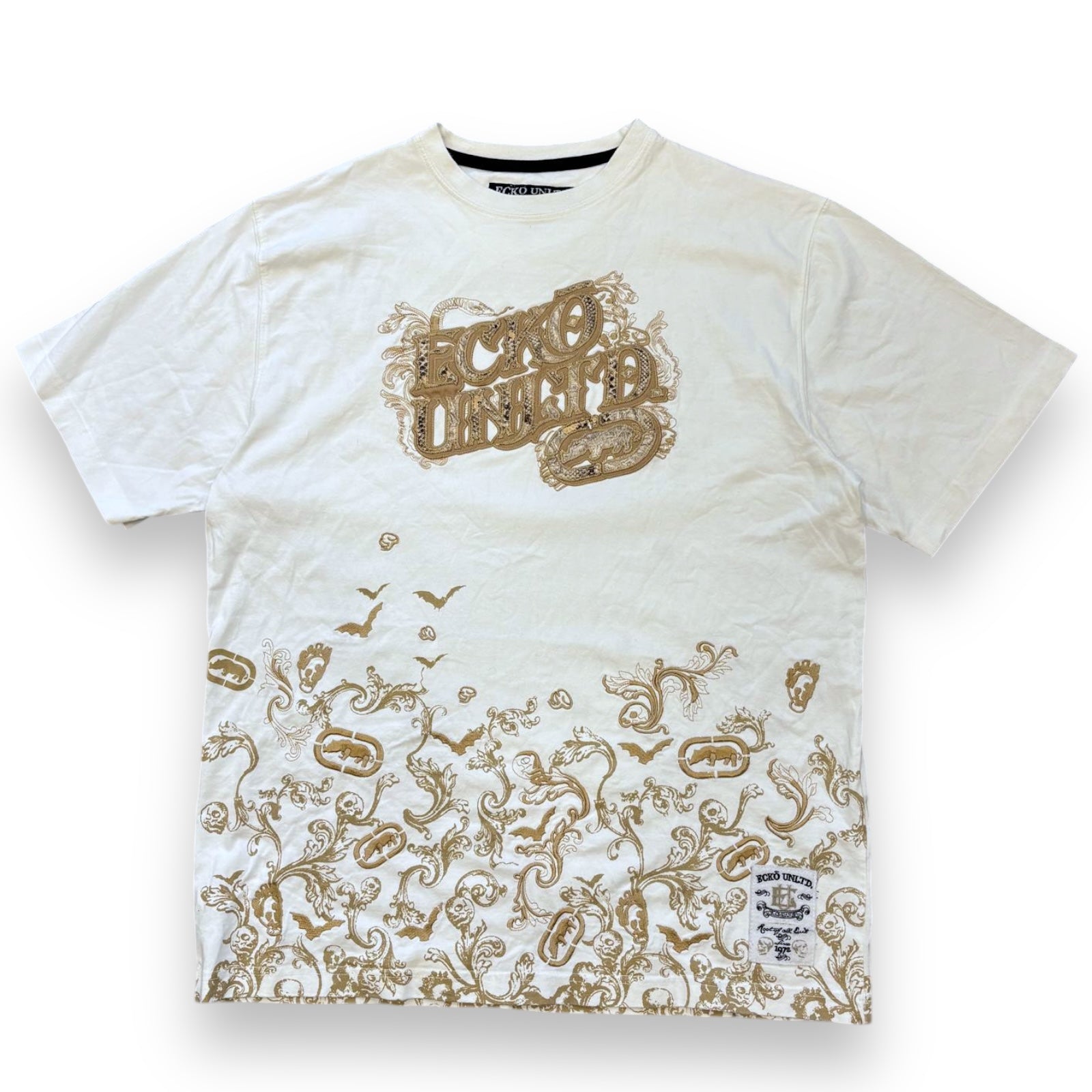 2000s Ecko Unltd Embroidered T Shirt (XL)