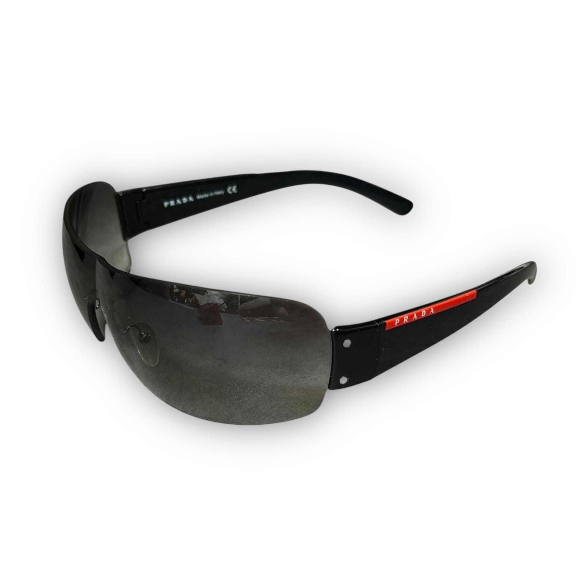 00s Prada Rimless Sunglasses