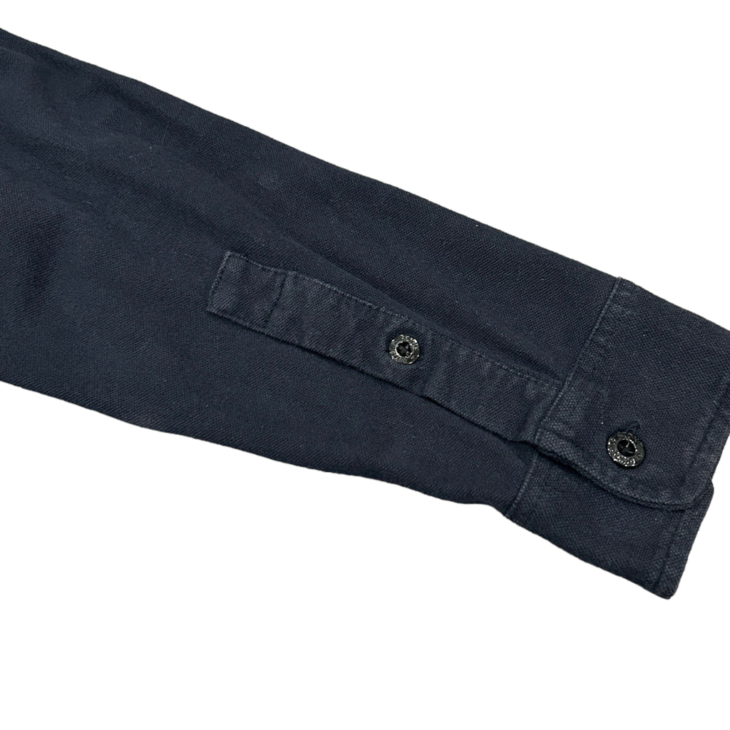 90's Stone Island Long sleeve Polo Shirt (L)