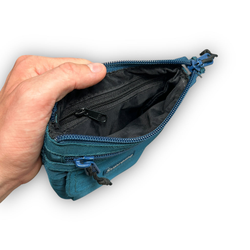 Teal Supreme Cordura Side Bag