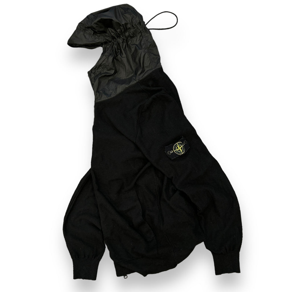 Stone Island Hooded Knit Jacket (L)