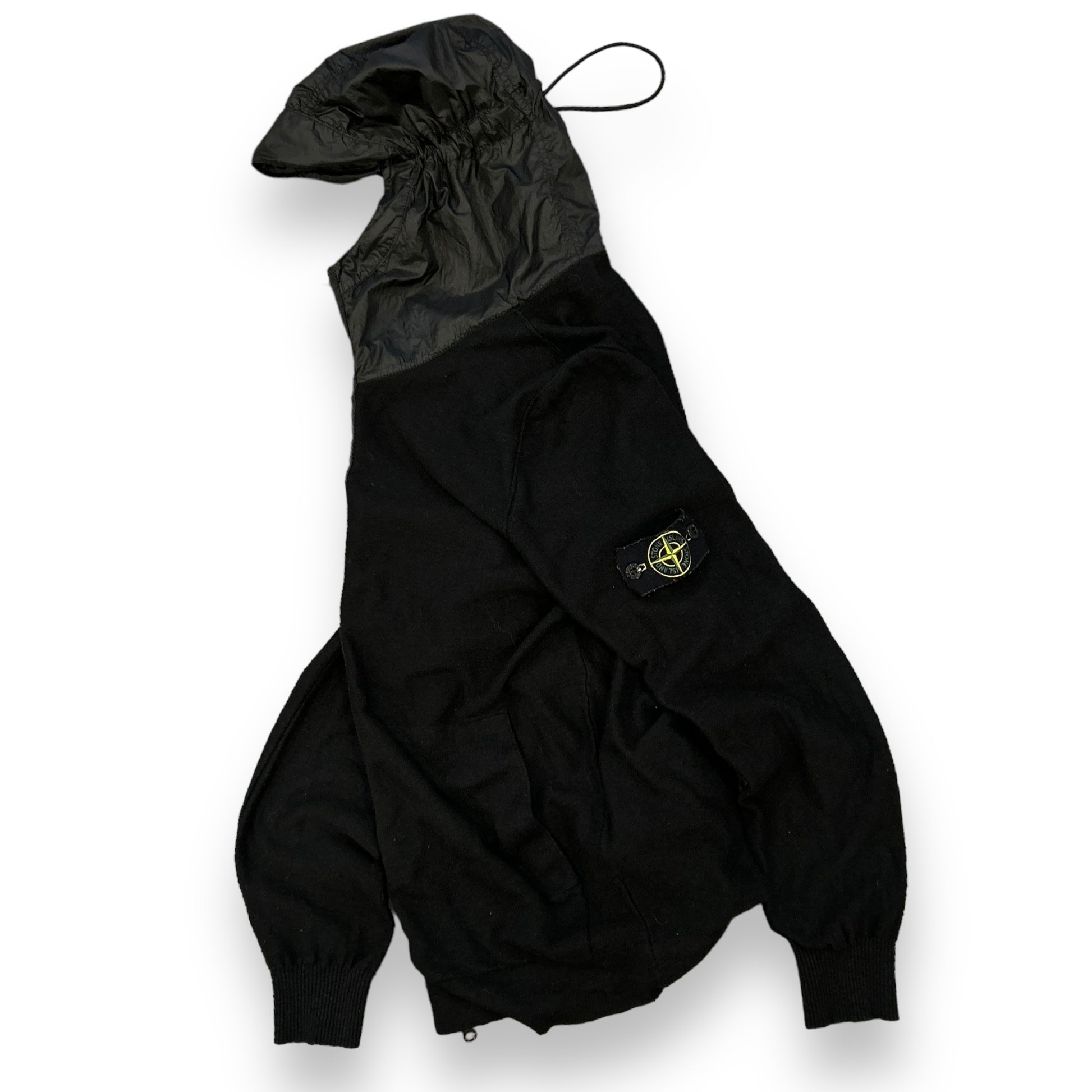 Stone Island Hooded Knit Jacket (L)