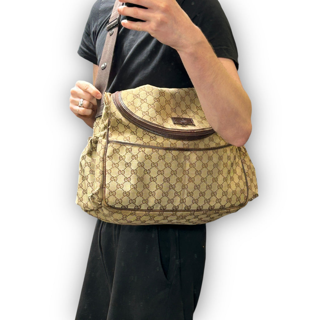 Gucci GG Monogram Crossbody Bag