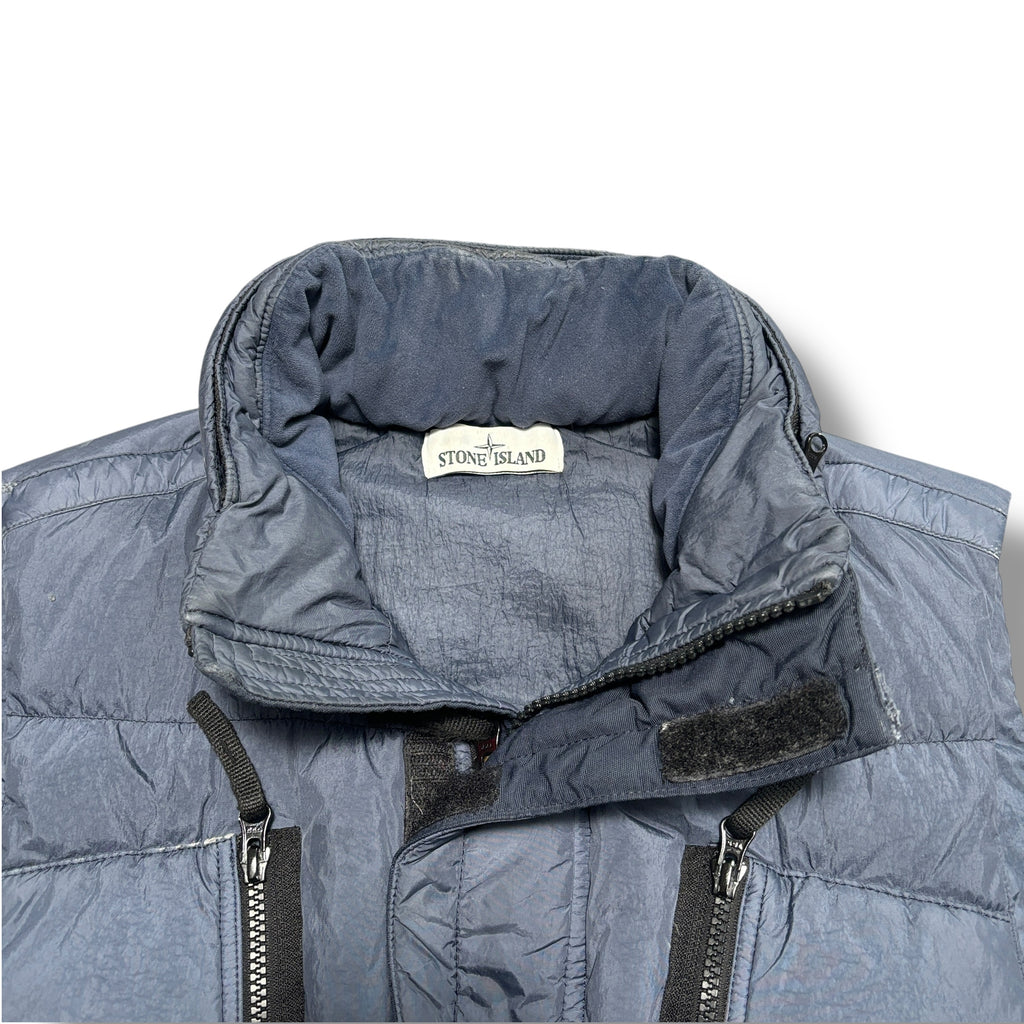 Stone Island Crinkle Reps Puffer Gilet (S)