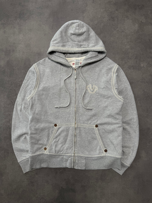 Grey True Religion Contrast Stitch Tracksuit (L)