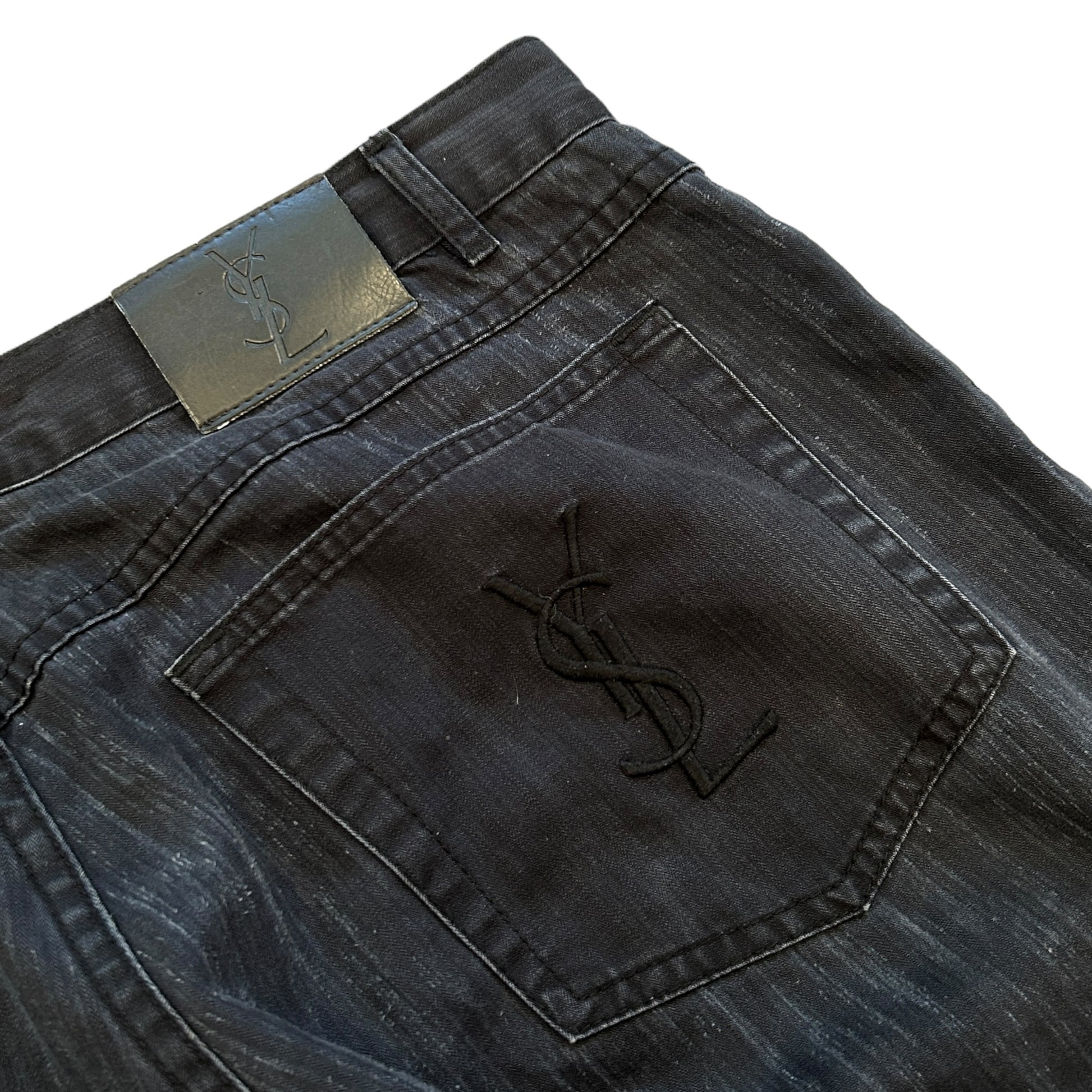 YSL Black Baggy Jeans (36W)