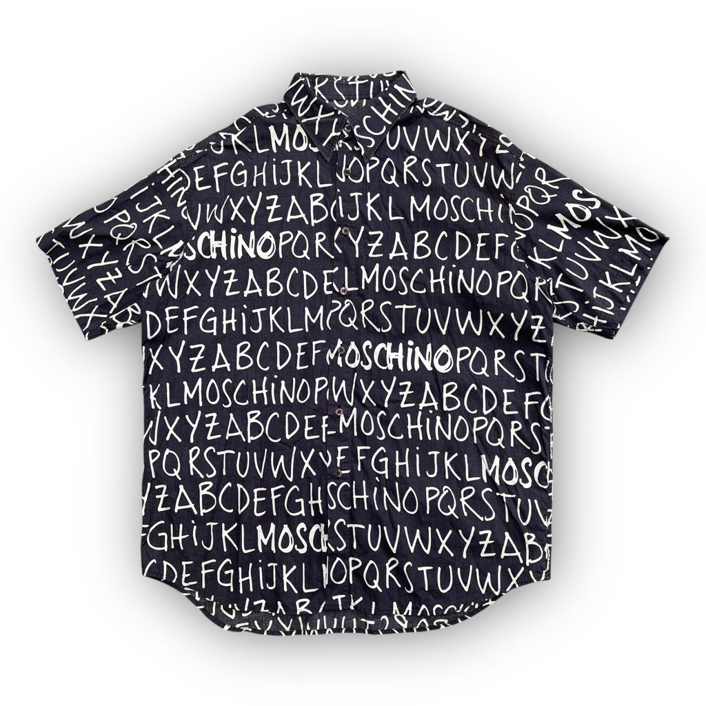Vintage Moschino Alphabet Shirt (XL)