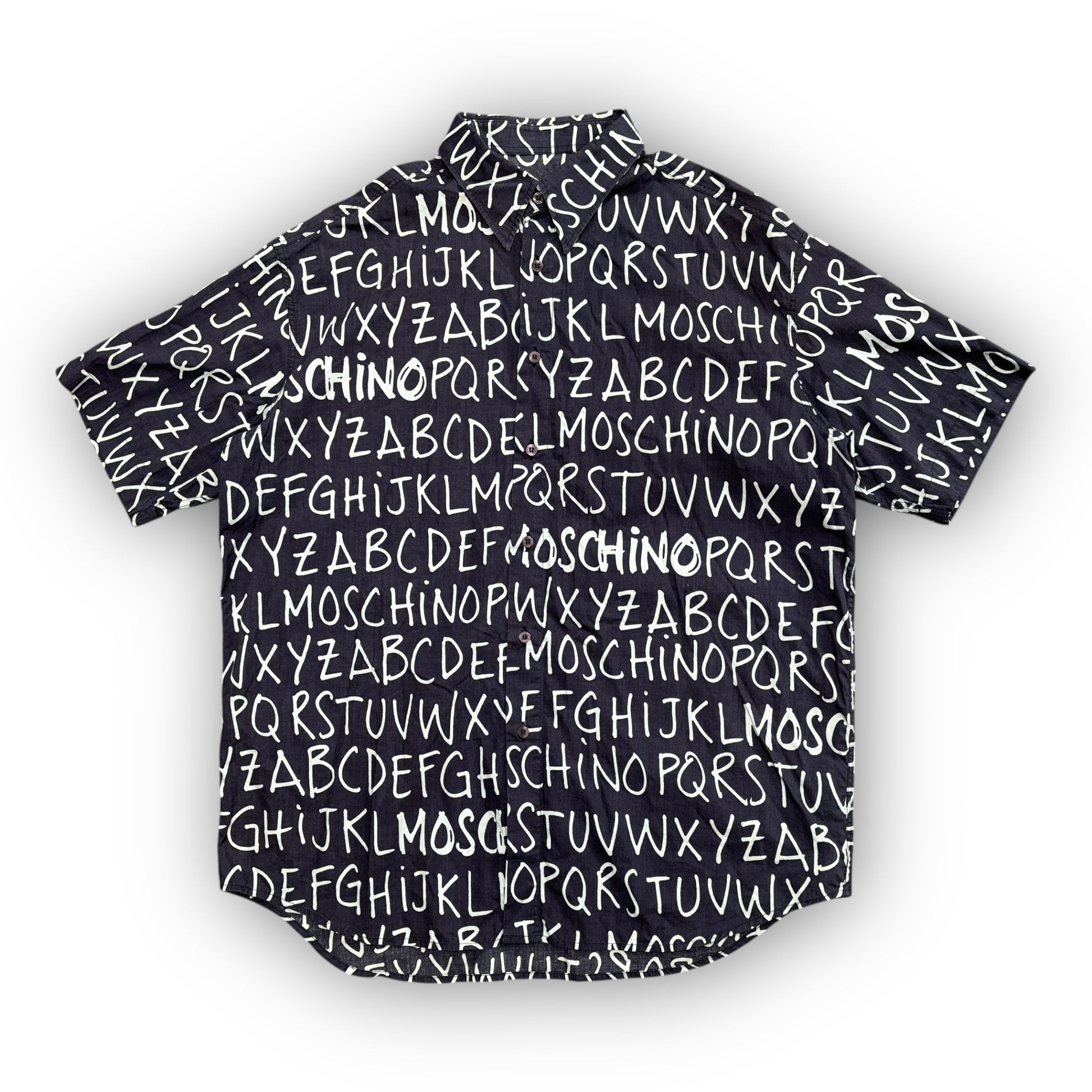 Vintage Moschino Alphabet Shirt (XL)