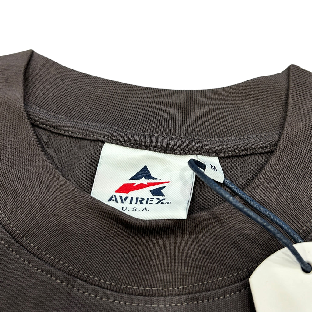Avirex Brown Canon Tshirt (M)