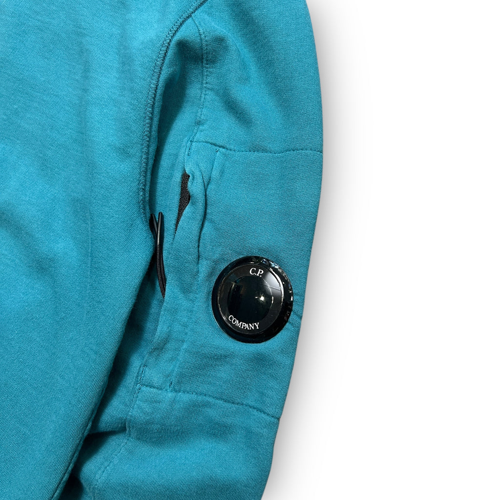 Blue C.P Company Zipped Hoodie (M)