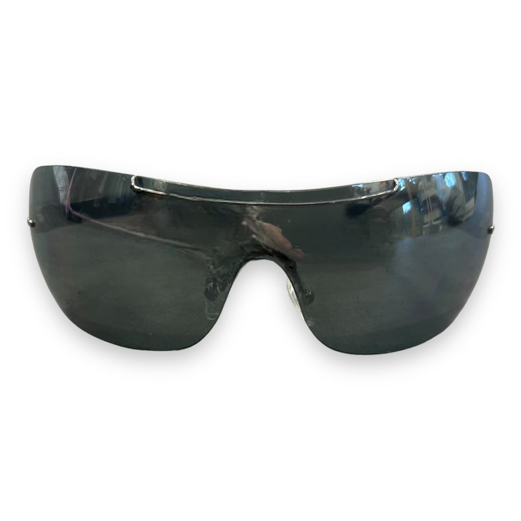 00's Prada Rimless Sunglasses