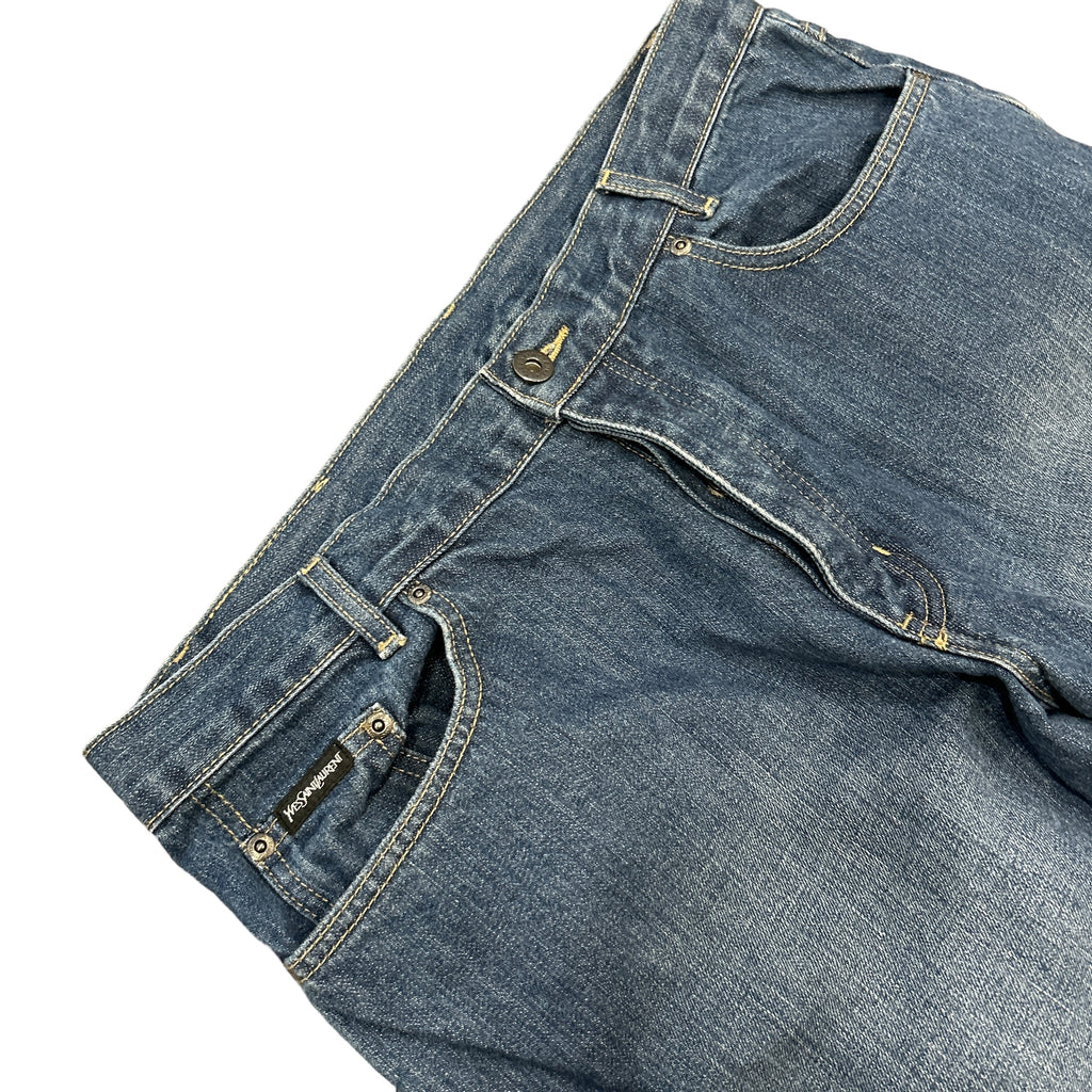 00s Blue YSL Jeans (34")