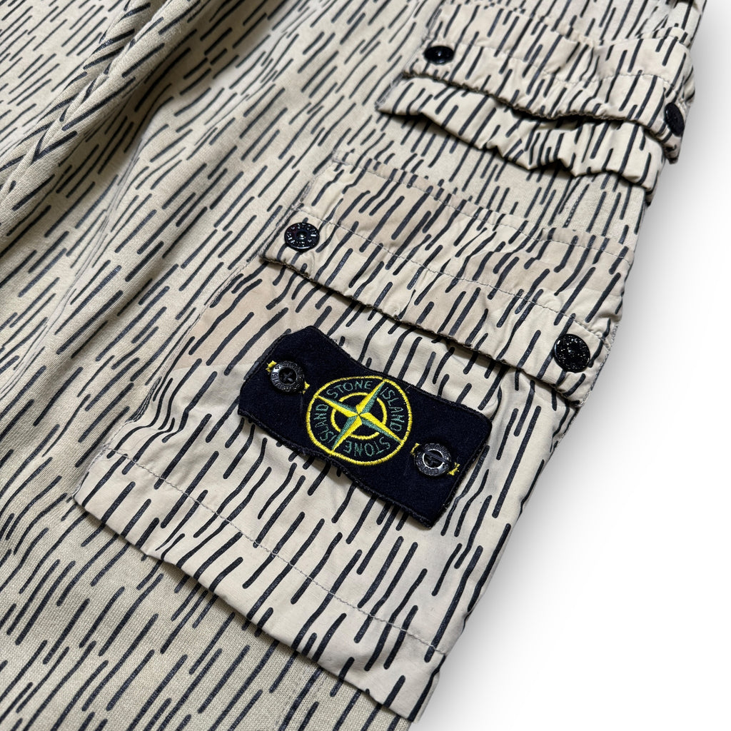 2021 Stone Island Rain Camo Cargo Joggers (S)