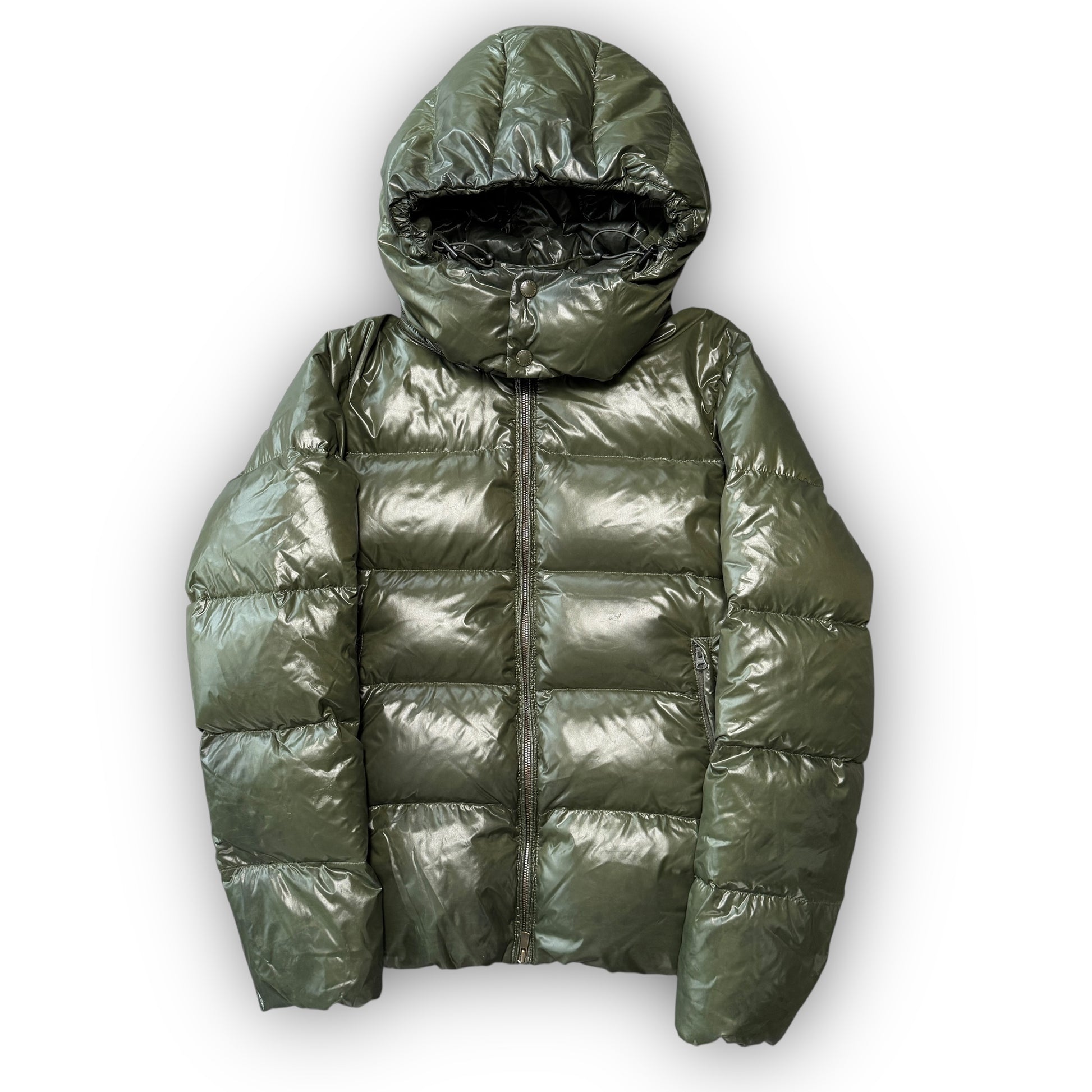 Green Puffer Coat (M)