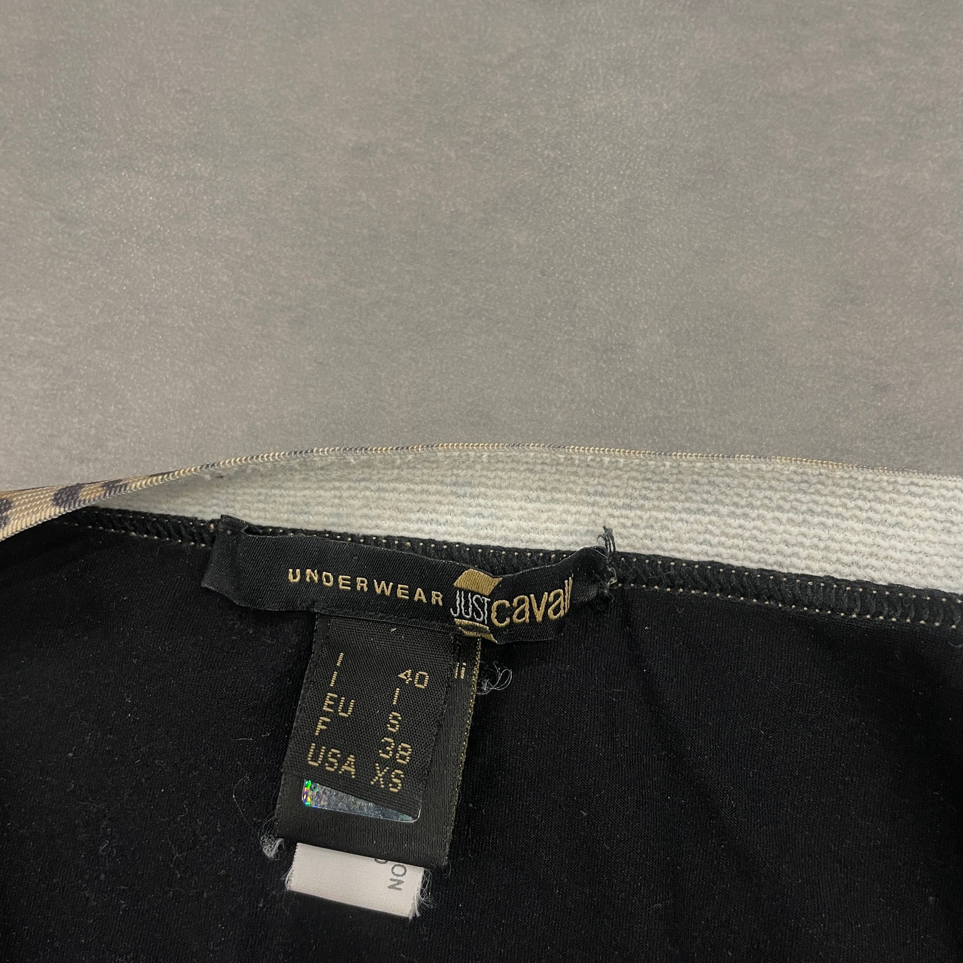 Y2K Just Cavalli Rhinestone Cami Top