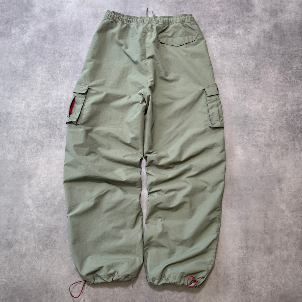 2003 Adidas Sports Utility green Cargo Baggy Bottoms (XL)