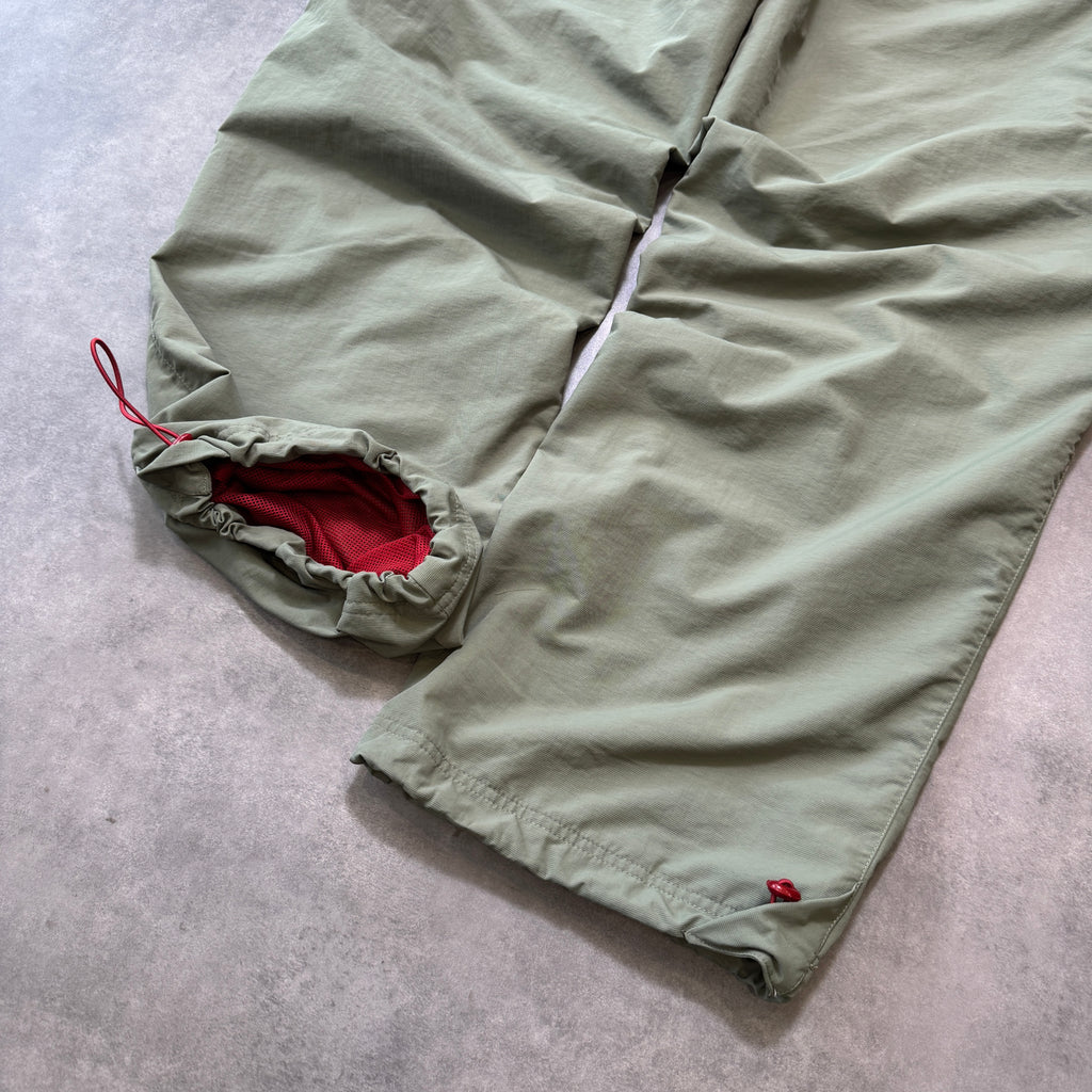 2003 Adidas Sports Utility green Cargo Baggy Bottoms (XL)