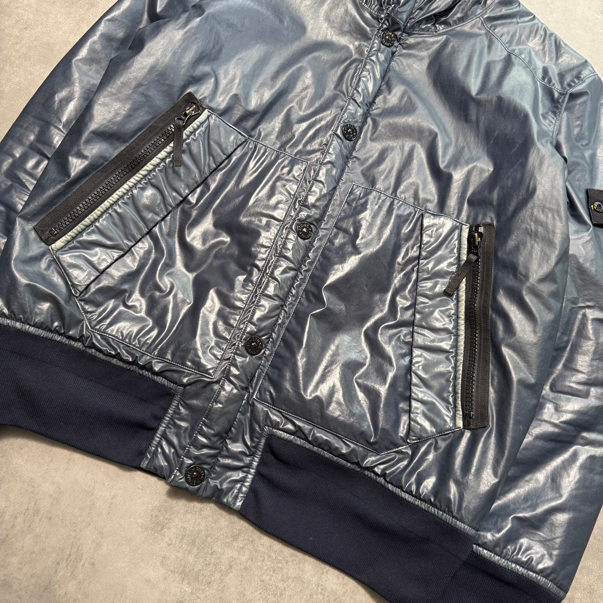 2011 Stone Island Mussola Gommata jacket (XL)