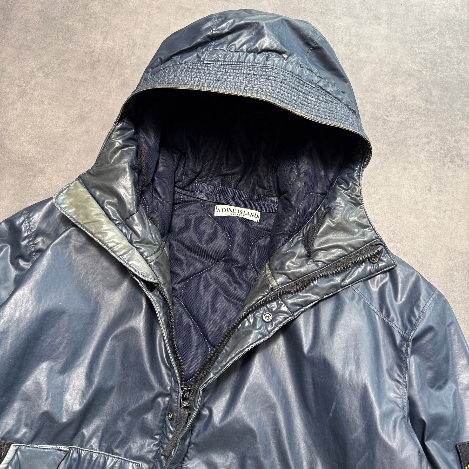 2011 Stone Island Mussola Gommata jacket (XL)