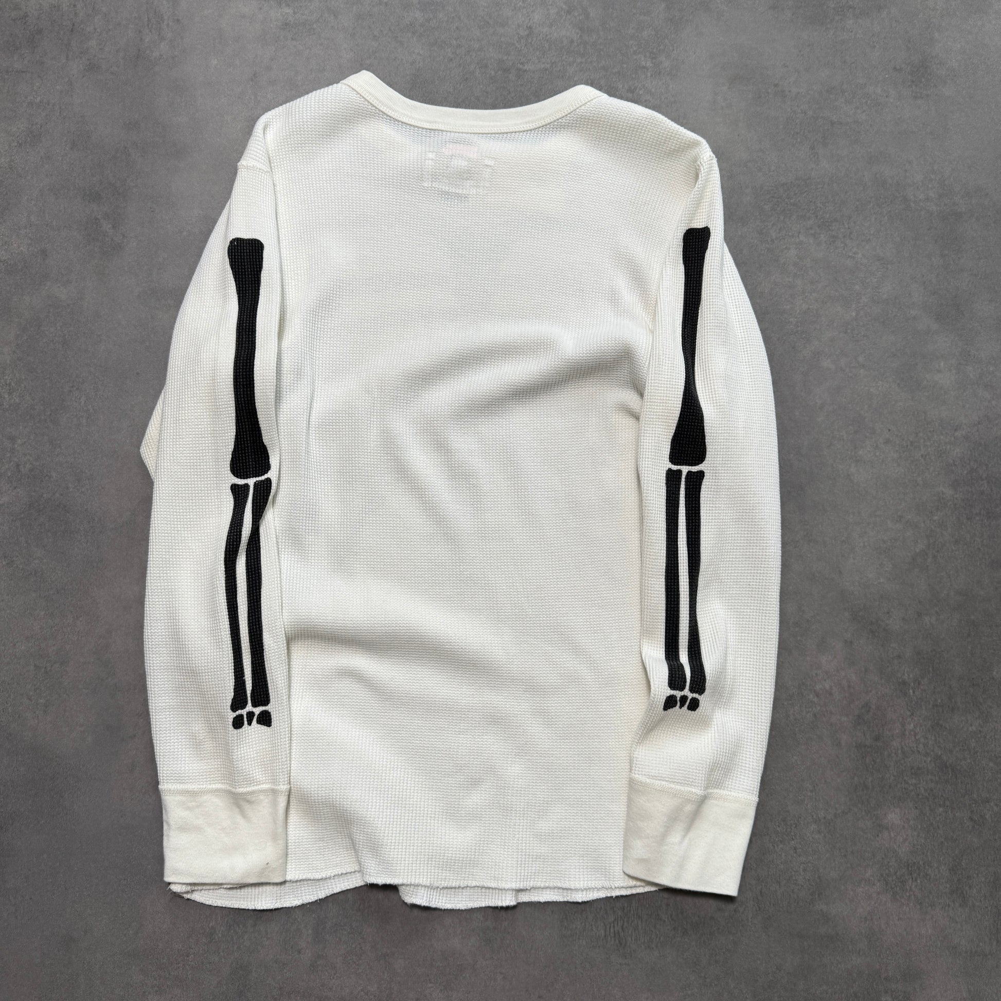 Supreme Hanes Skeleton Waffle Long Sleeve (M)