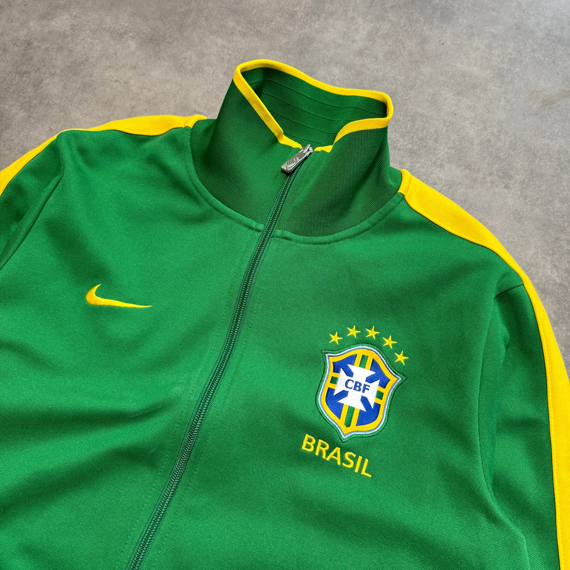 2011-12 Brasil Nike Track Jacket (M)