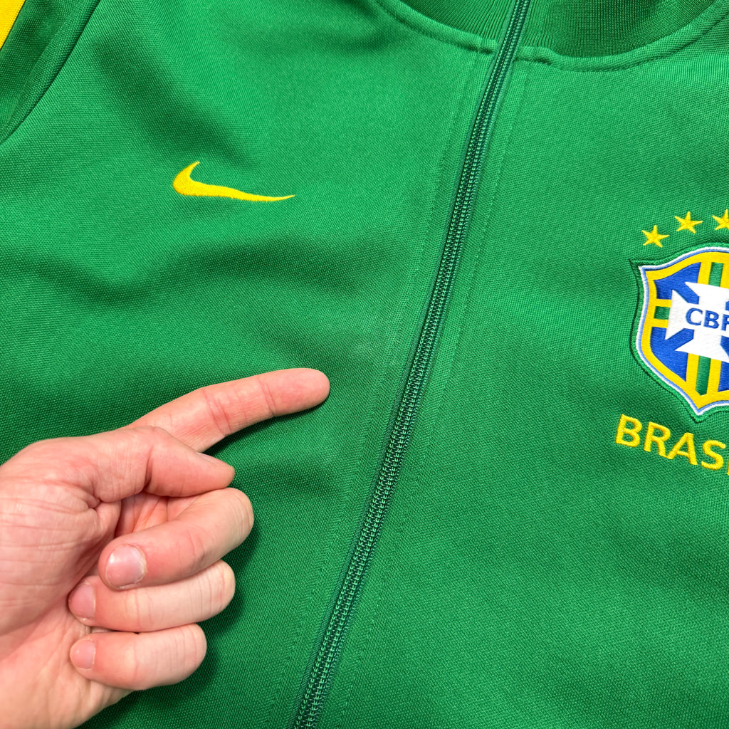2011-12 Brasil Nike Track Jacket (M)
