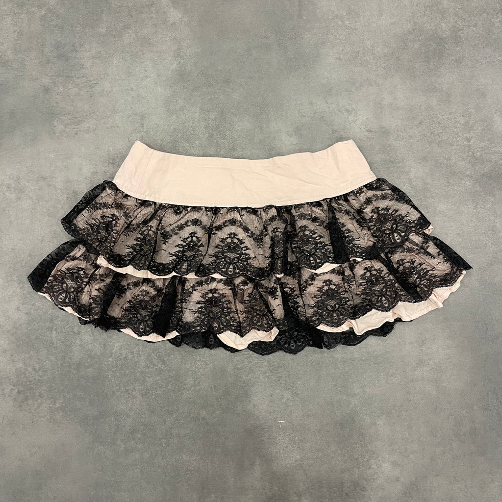 Y2K Lace RaRa Skirt